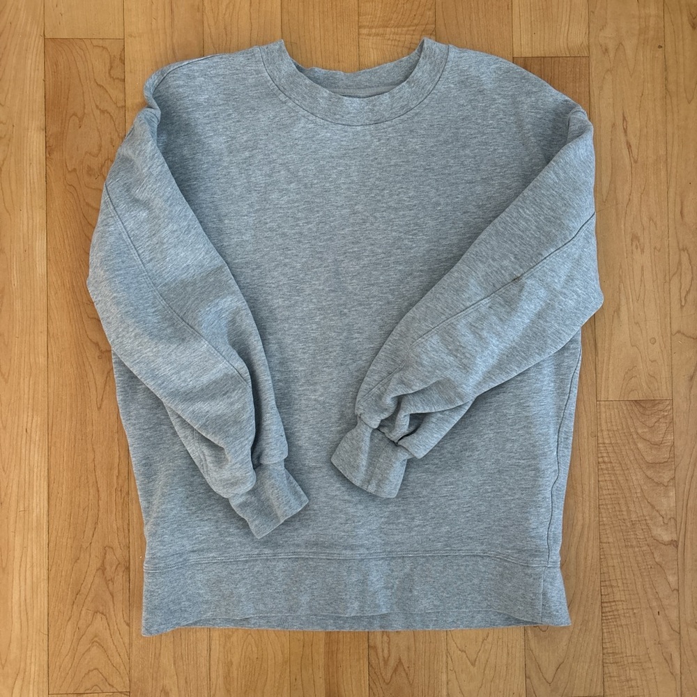 lululemon athletica Gray Sweatshirt